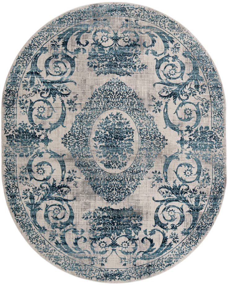 Detail image of 7' 10 x 10' Finsbury Oval Rug