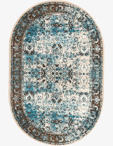 5' 3 x 8' Istanbul Oval Rug