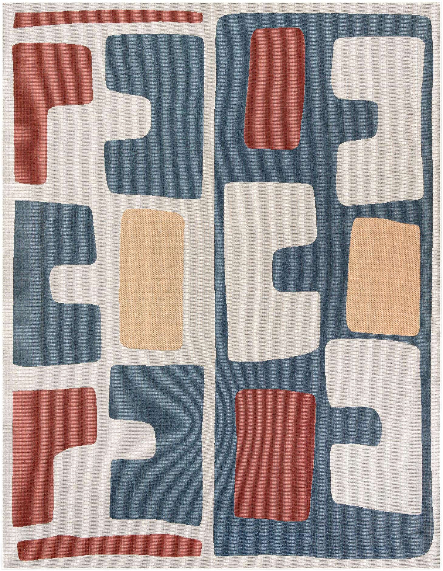 9' x 12' Easy-Clean Baja Indoor / Outdoor Rug
