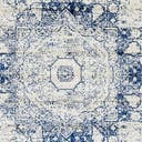 Rug Ivory and Blue Swatch link