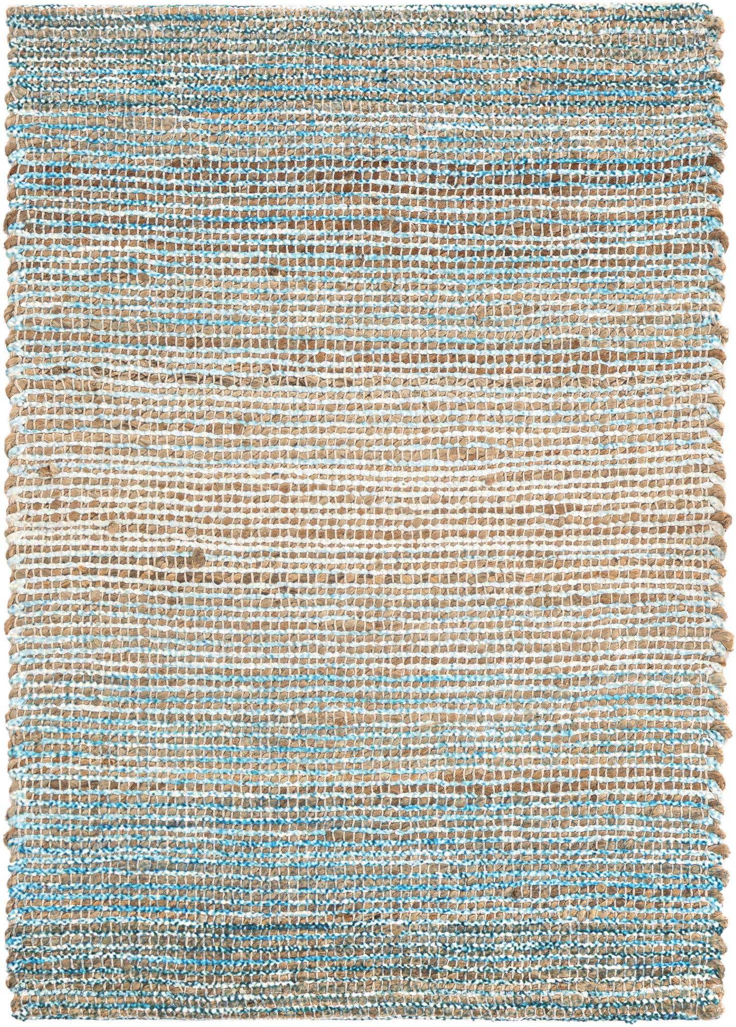 2' x 3' 1 Hand Woven Chenille Jute Rug