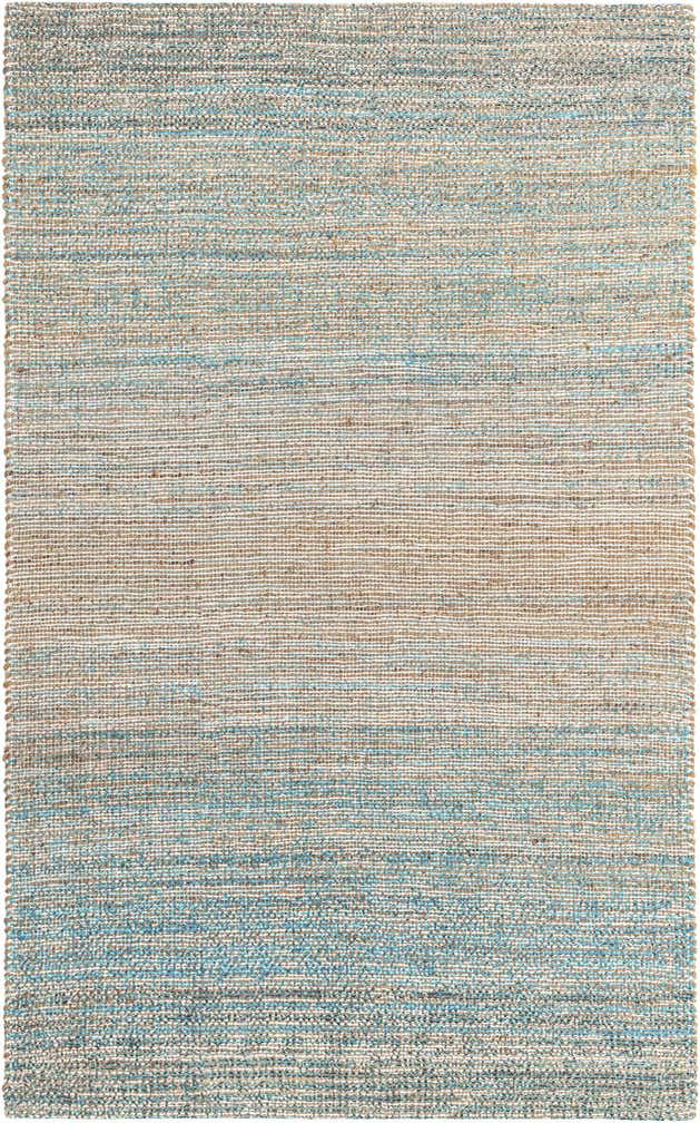 5' 3 x 8' Hand Woven Chenille Jute Rug