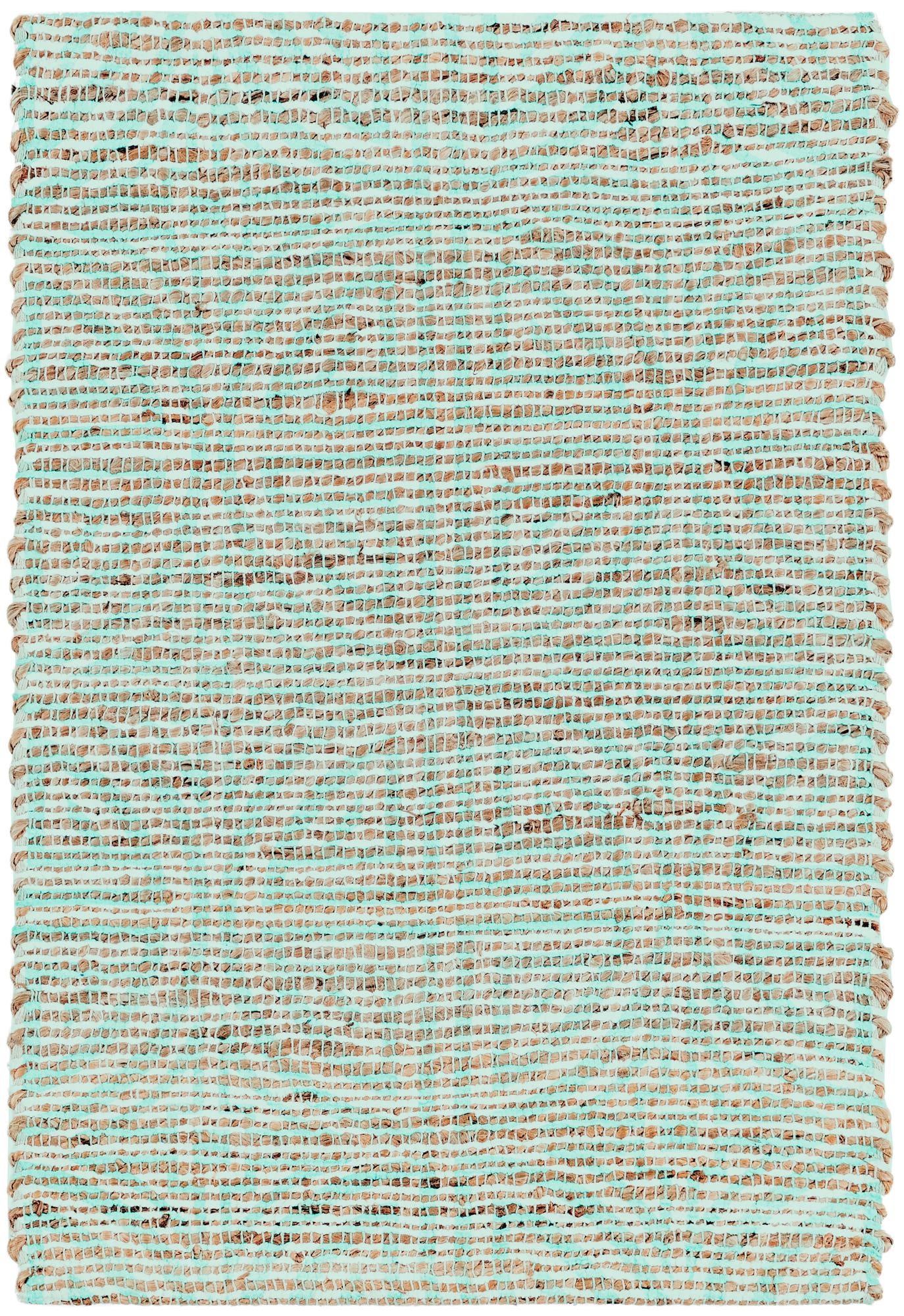 2' x 3' 1 Hand Woven Chenille Jute Rug