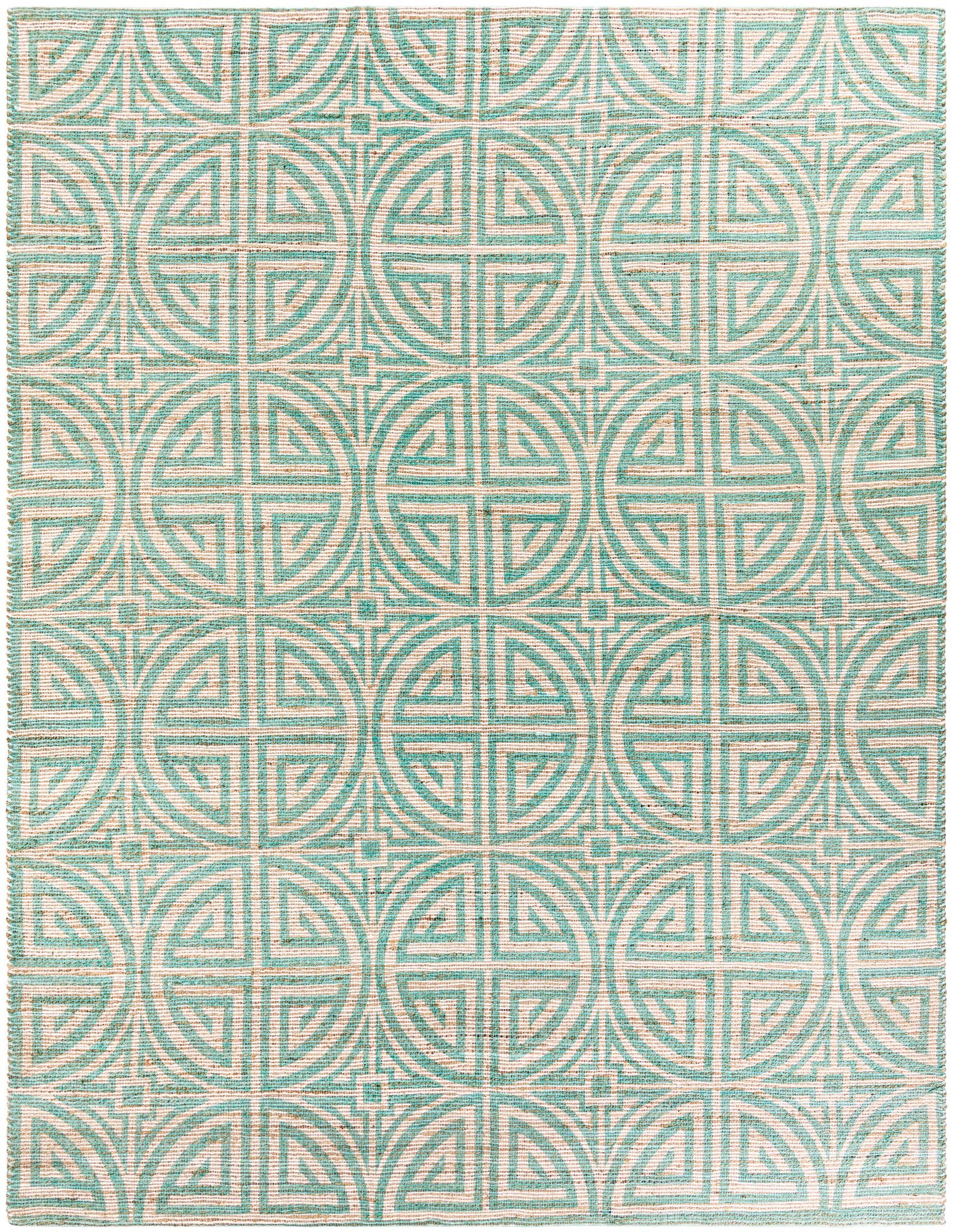 Rug Ivory and Blue Swatch link