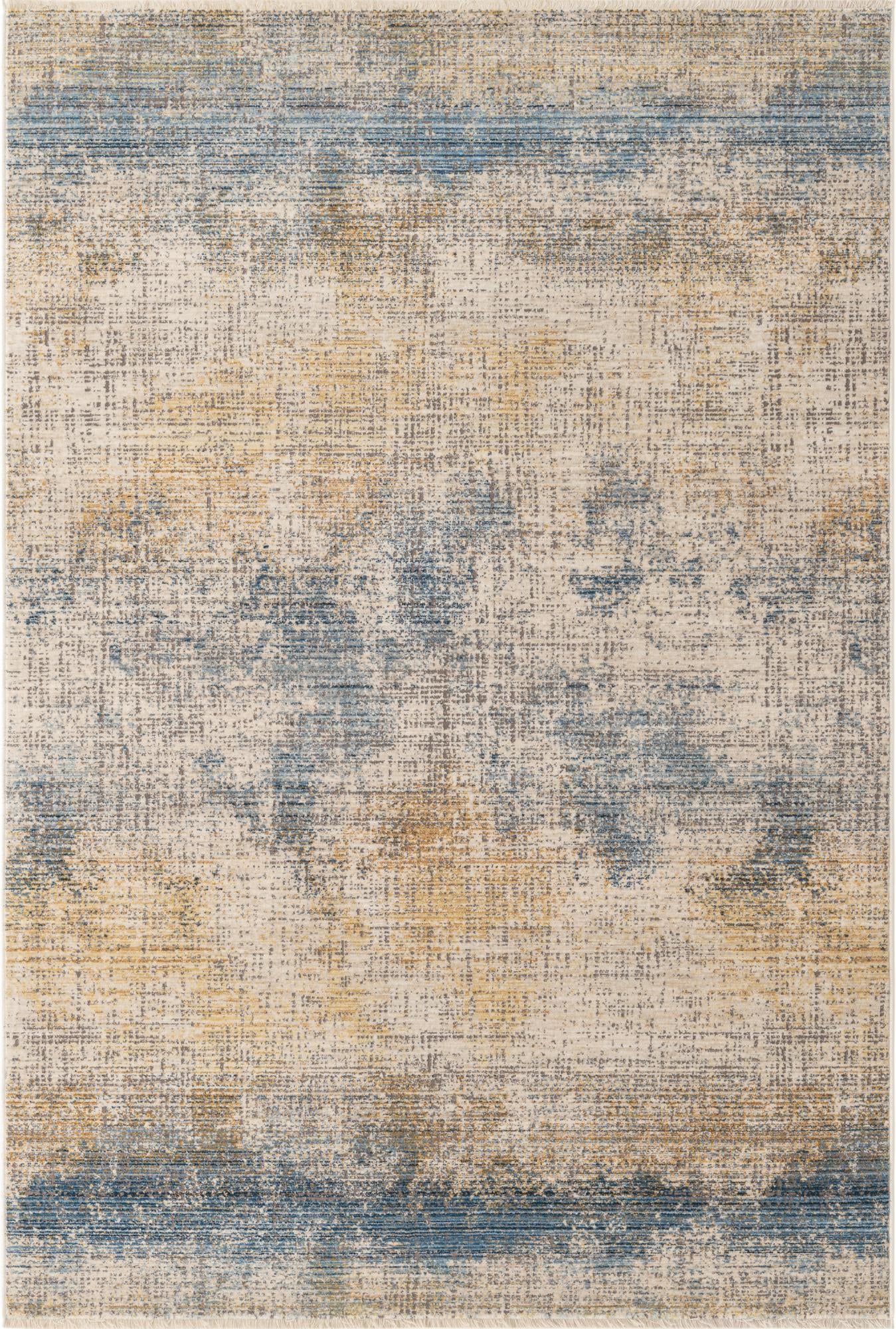 Rug Ivory and Blue Swatch link