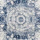 Rug Ivory and Blue Swatch link