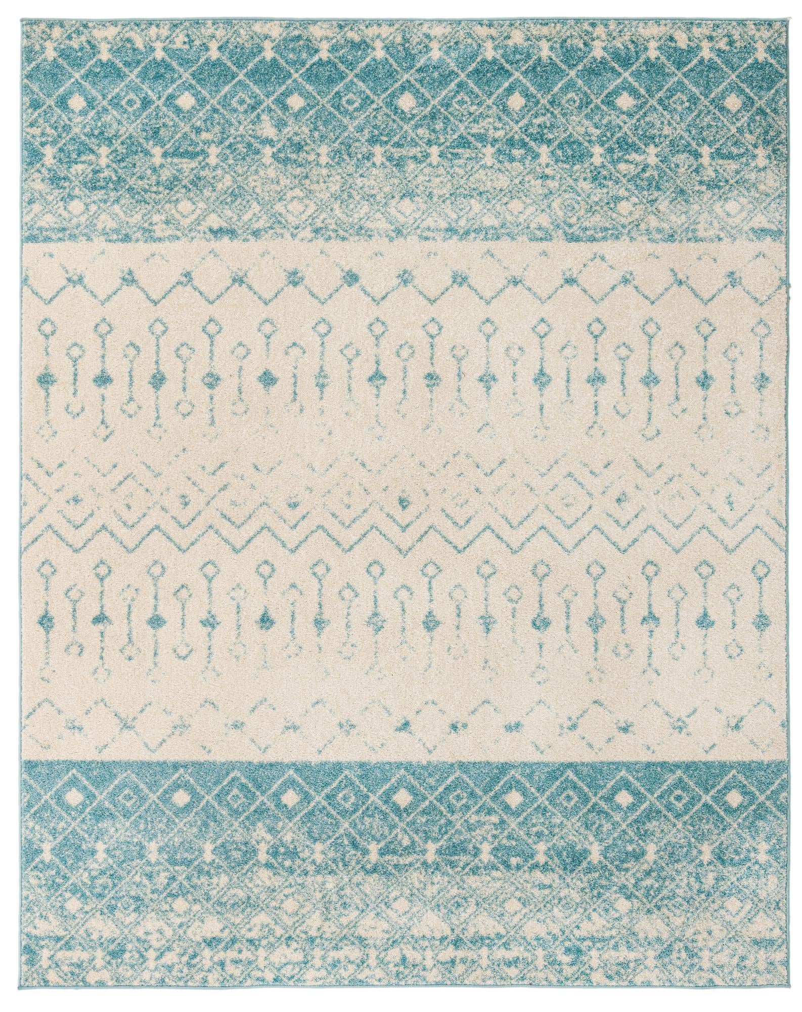 7' 10 x 10' Moroccan Trellis Rug