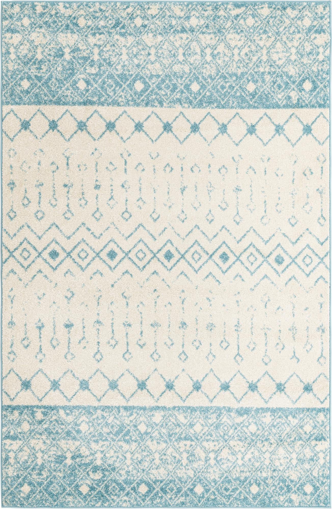 6' x 9' Moroccan Trellis Rug