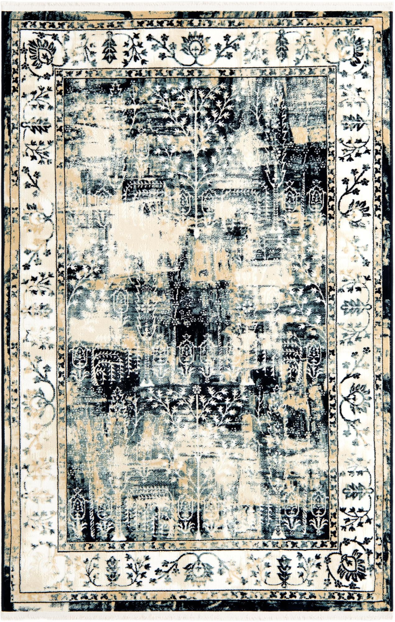 4' x 6' Nain Design Rug