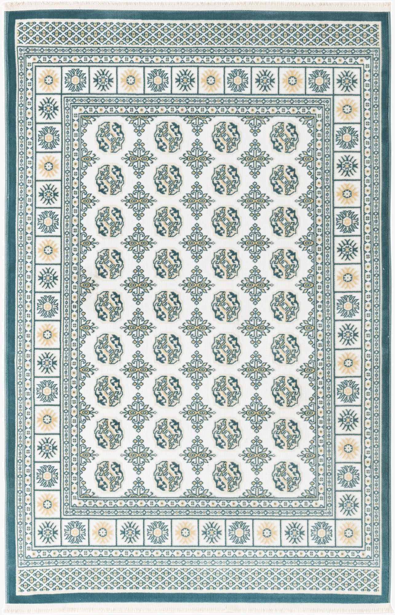 4' x 6' Nain Design Rug