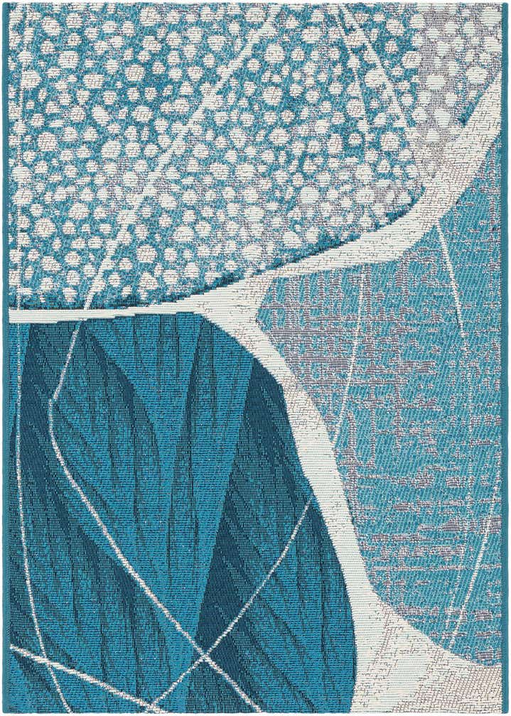 2' x 3' 1 Easy-Clean Modern Indoor / Outdoor Rug