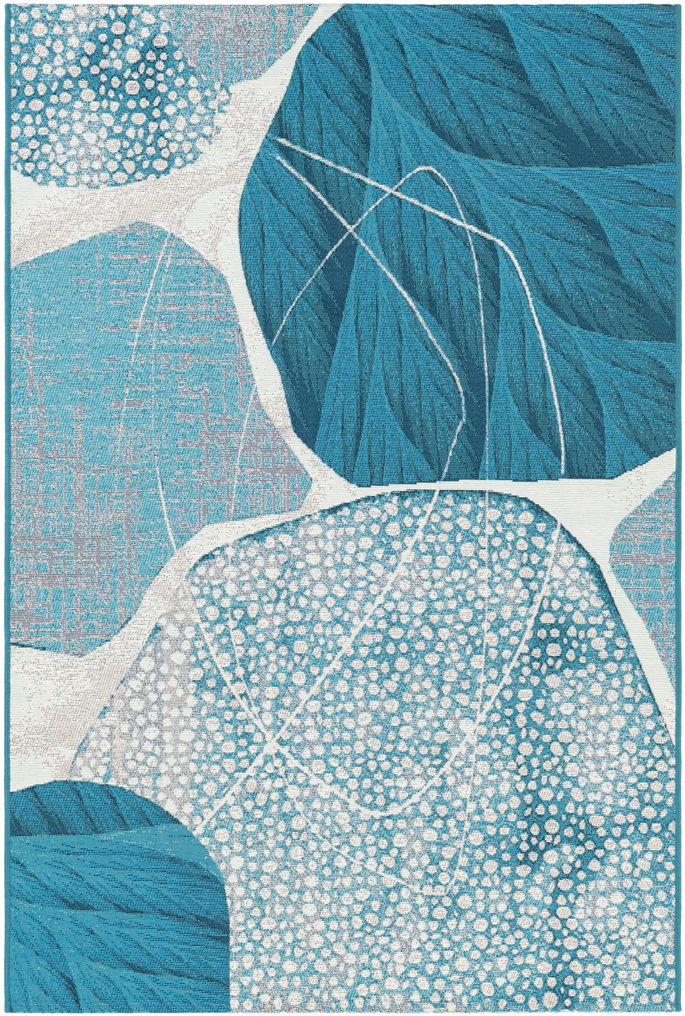 4' 1 x 6' 1 Easy-Clean Modern Indoor / Outdoor Rug