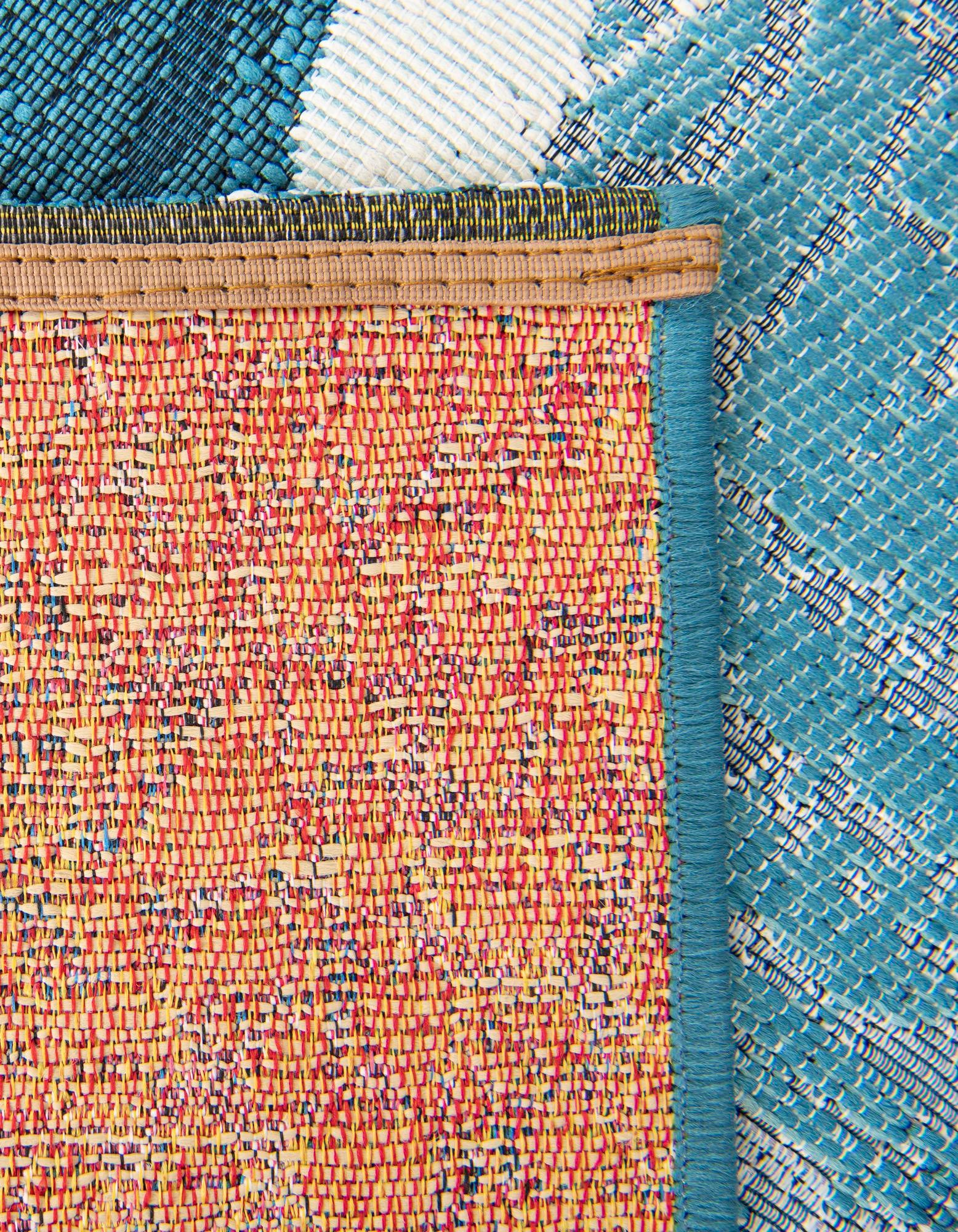 9' x 12' Easy-Clean Modern Indoor / Outdoor Rug