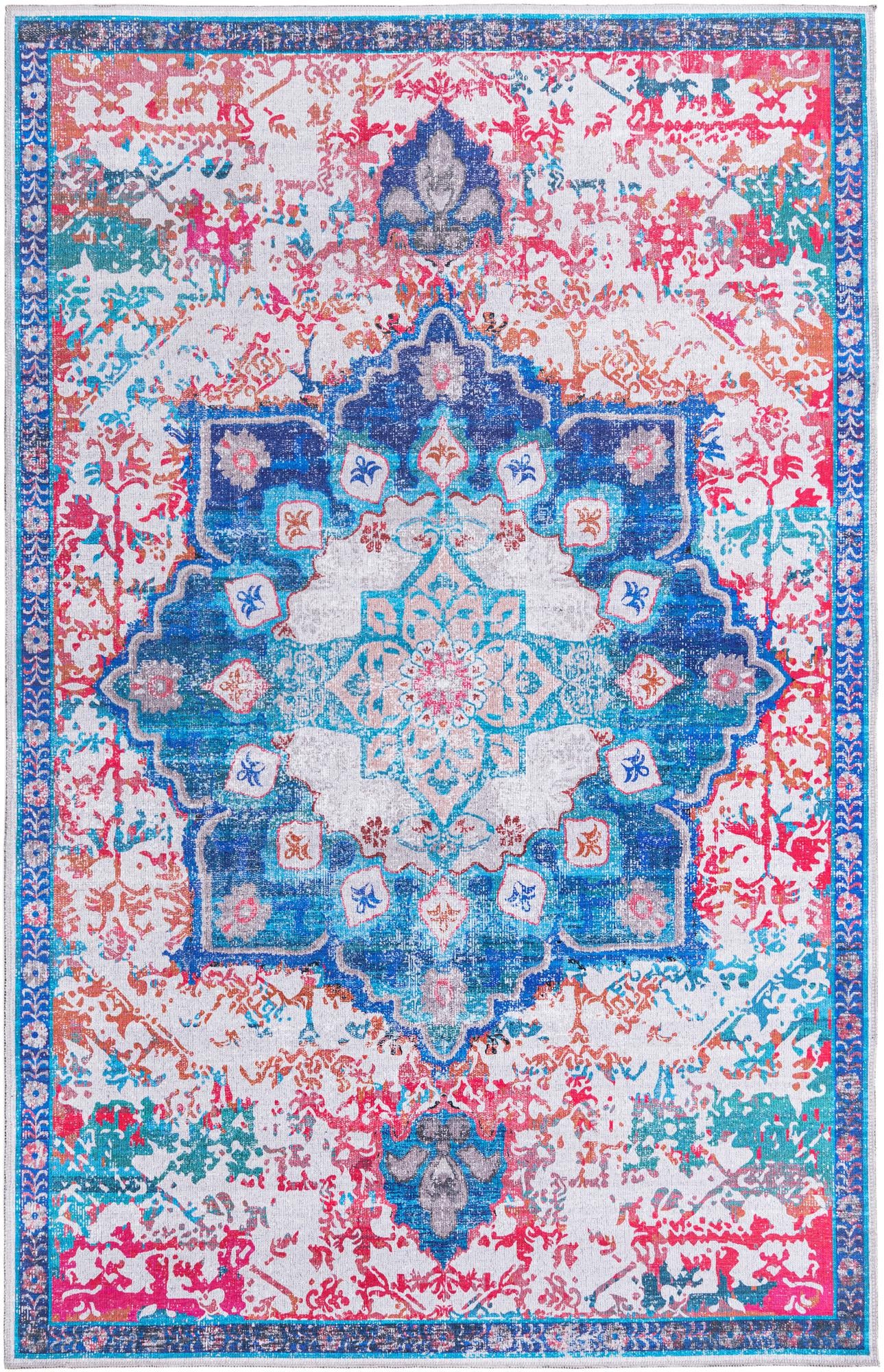 180cm x 275cm lavable Renaissance Alfombra