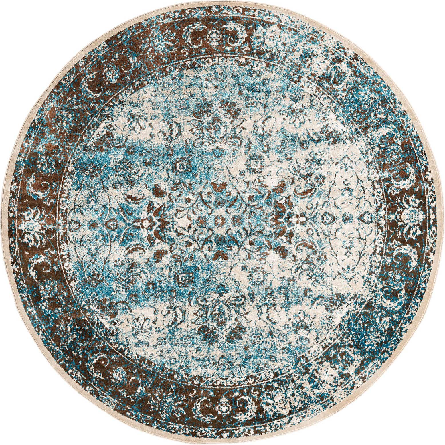 7' x 7' Ankara Round Rug