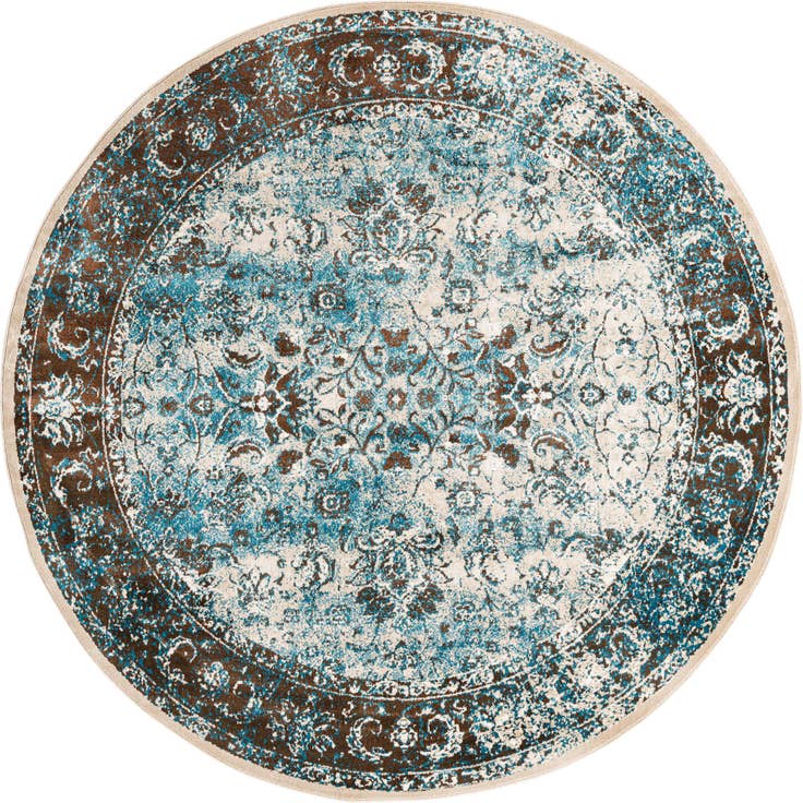 Detail image of 7' x 7' Ankara Round Rug
