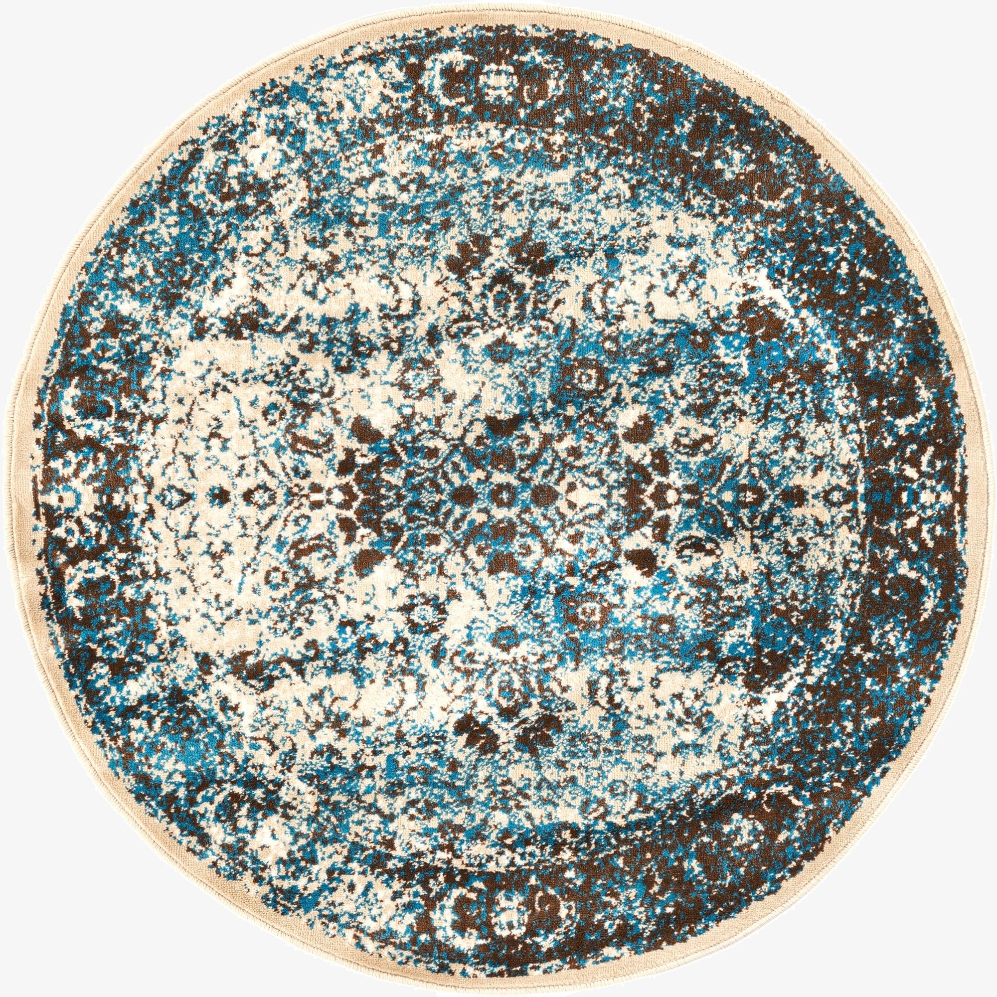 3' 3 x 3' 3 Istanbul Round Rug