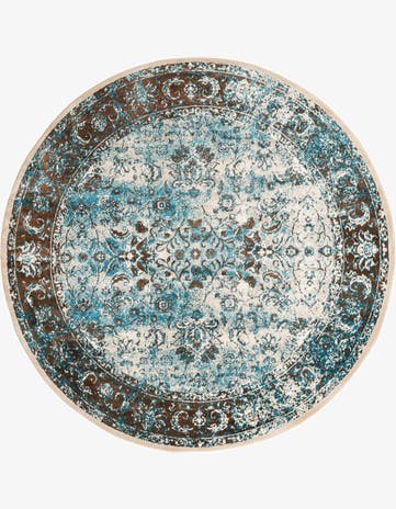 7' x 7' Istanbul Round Rug