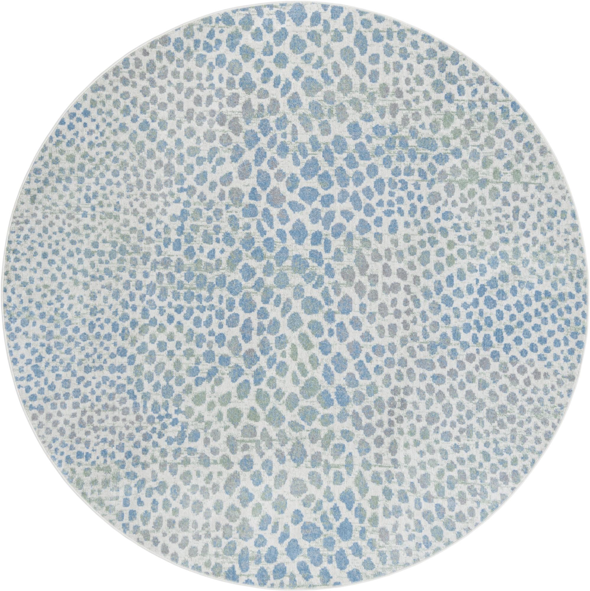 7' 10 x 7' 10 Kamala Washable Round Rug
