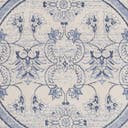 Rug Ivory and Blue Swatch link