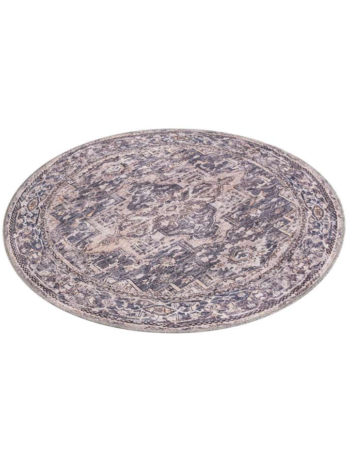 4' x 4' Yara Round Rug