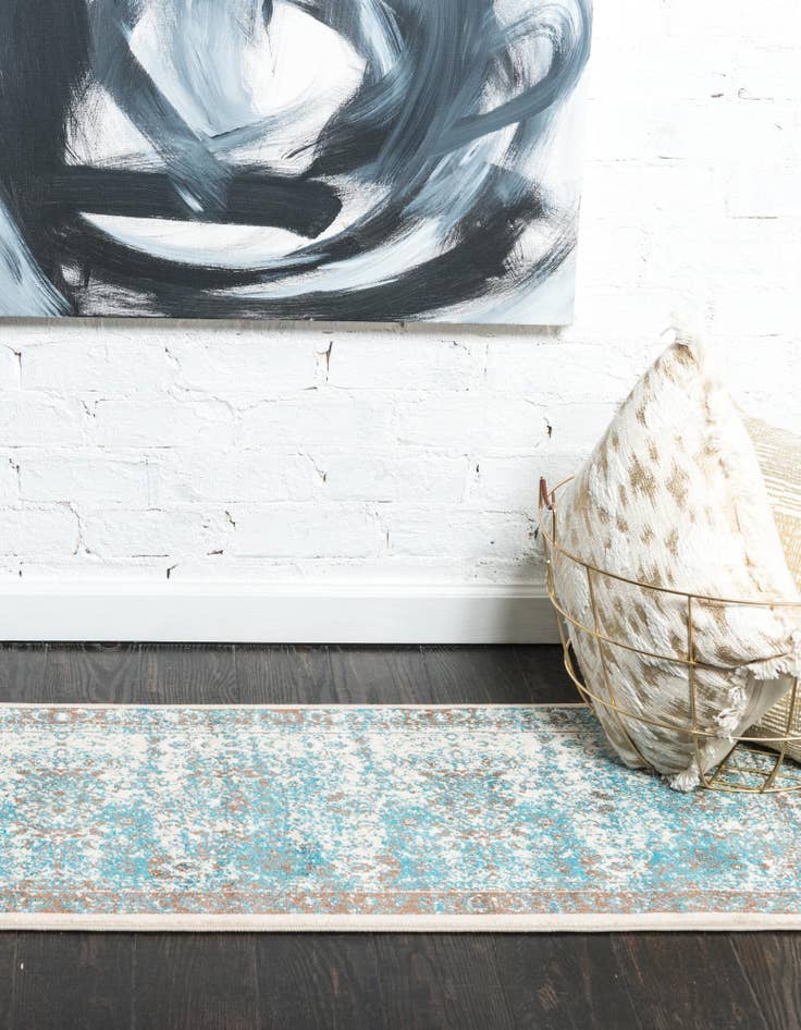 Detail image of 2' x 6' Ankara Runner Rug