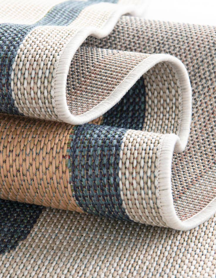 Detail image of 2' x 8' Easy-Clean Baja Indoor / Outdoor Runner Rug