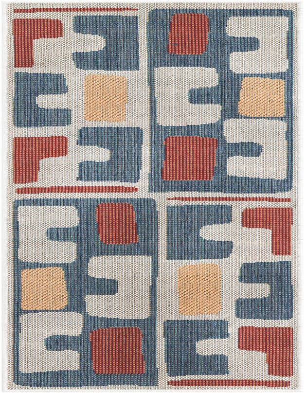 Detail image of 2' x 6' 1 Easy-Clean Baja Indoor / Outdoor Runner Rug