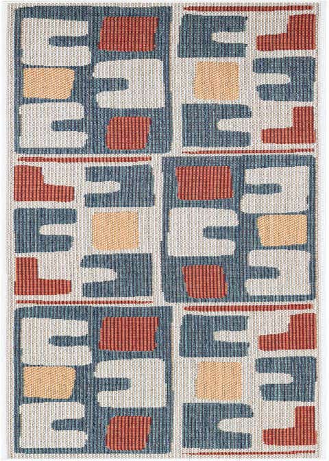2' x 8' Easy-Clean Baja Indoor / Outdoor Runner Rug