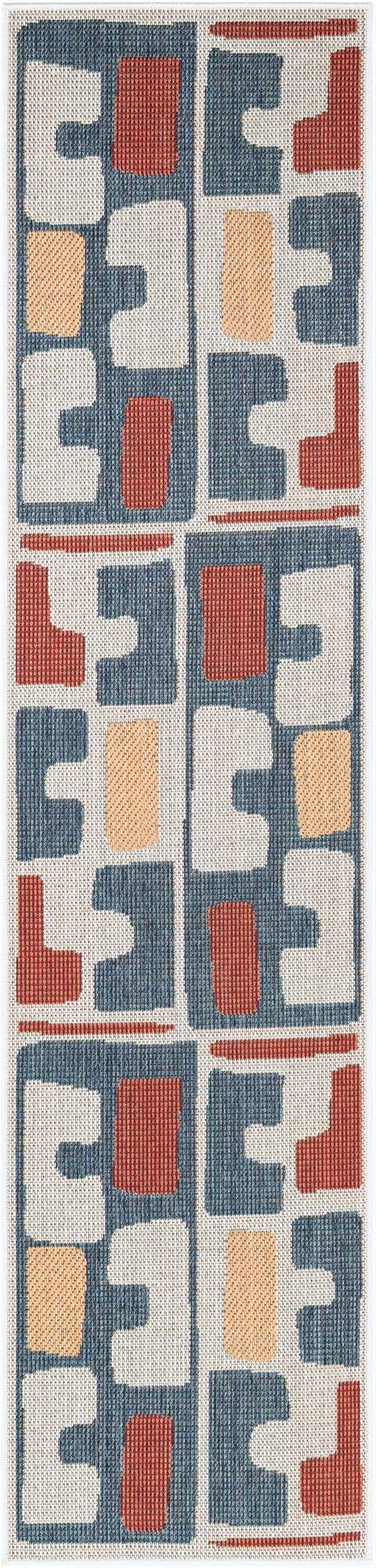 Primary image 2' x 8'  Washable Baja Indoor / Outdoor Runner Rug