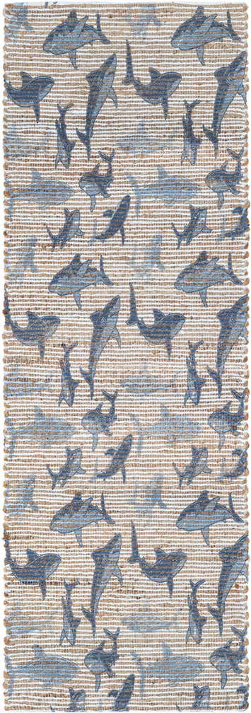2' x 6' 1 Hand Woven Chenille Jute Runner Rug