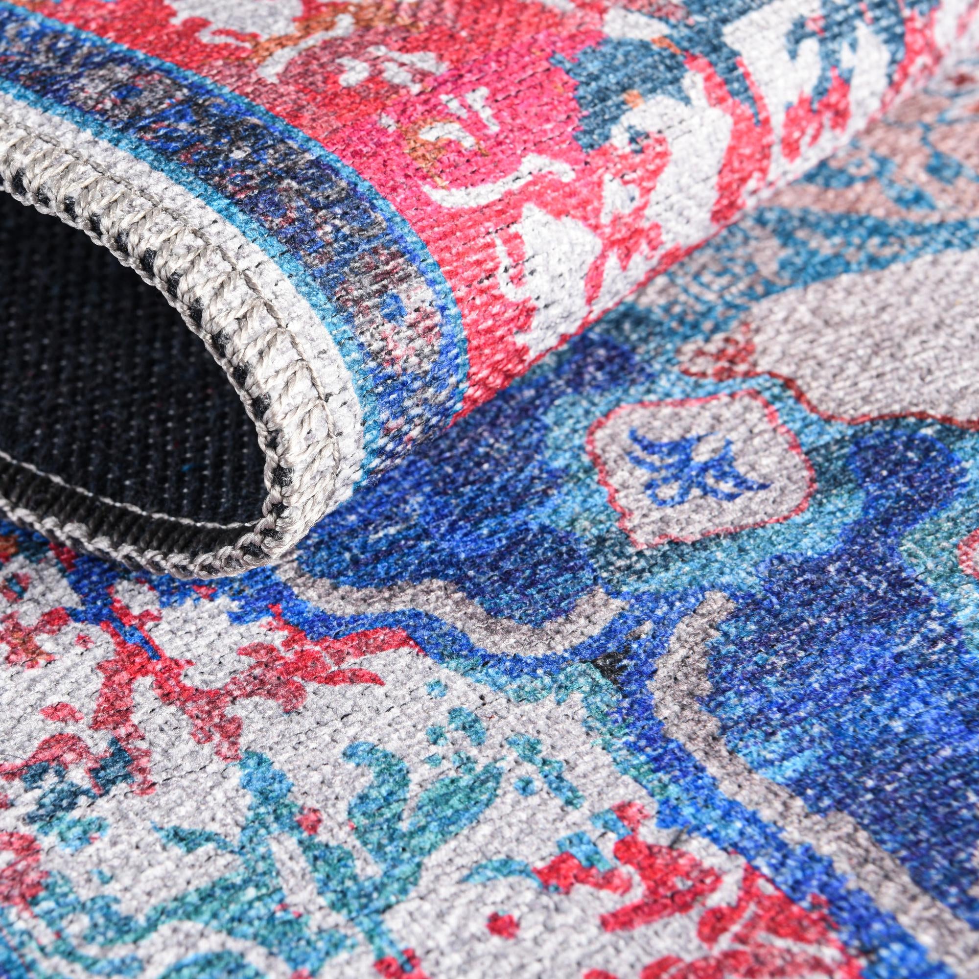 2' 7 x 12' Washable Francesca Runner Rug