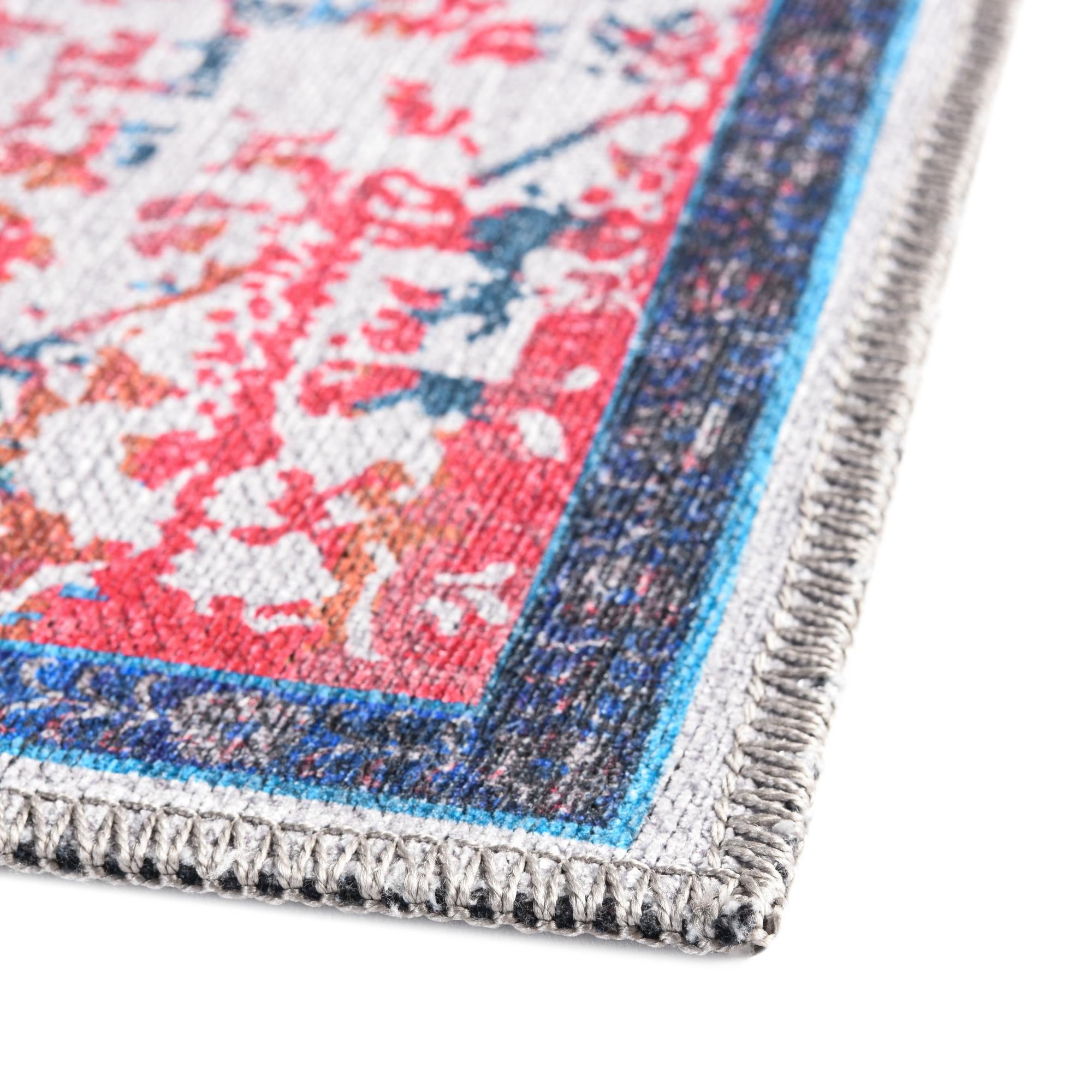 2' 7 x 12' Washable Francesca Runner Rug
