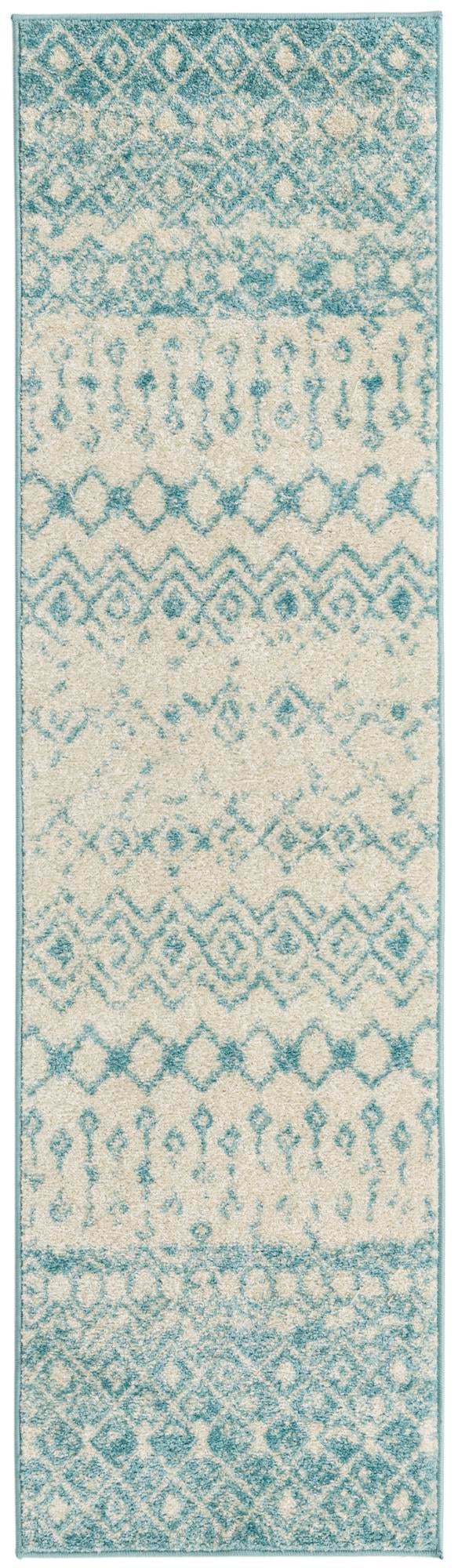 2' x 6' Moroccan Trellis Runner Rug
