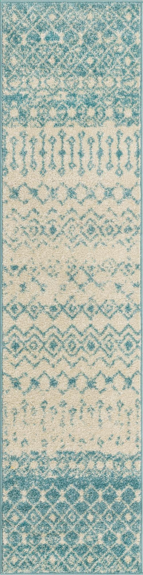 2' x 8' Moroccan Trellis Runner Rug