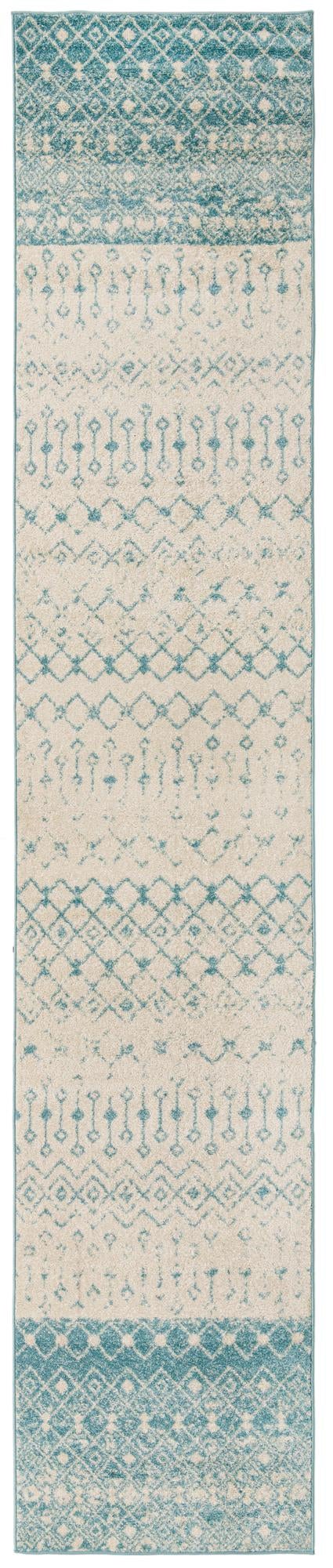 3' 3 x 16' 5 Moroccan Trellis Runner Rug