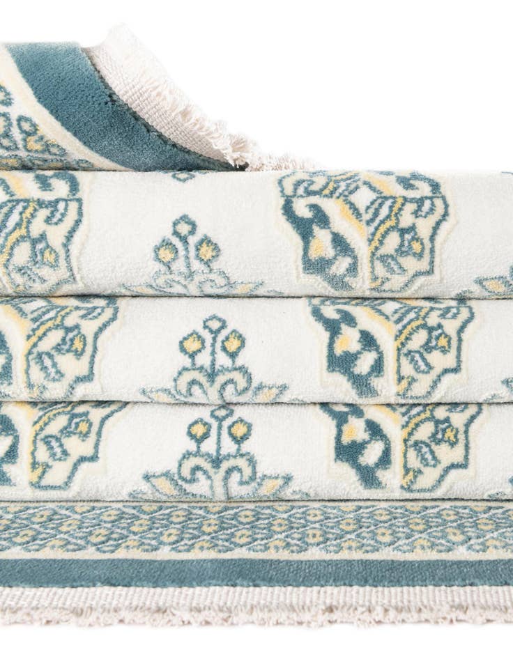 Detail image of 2' x 6' Nain Design Runner Rug