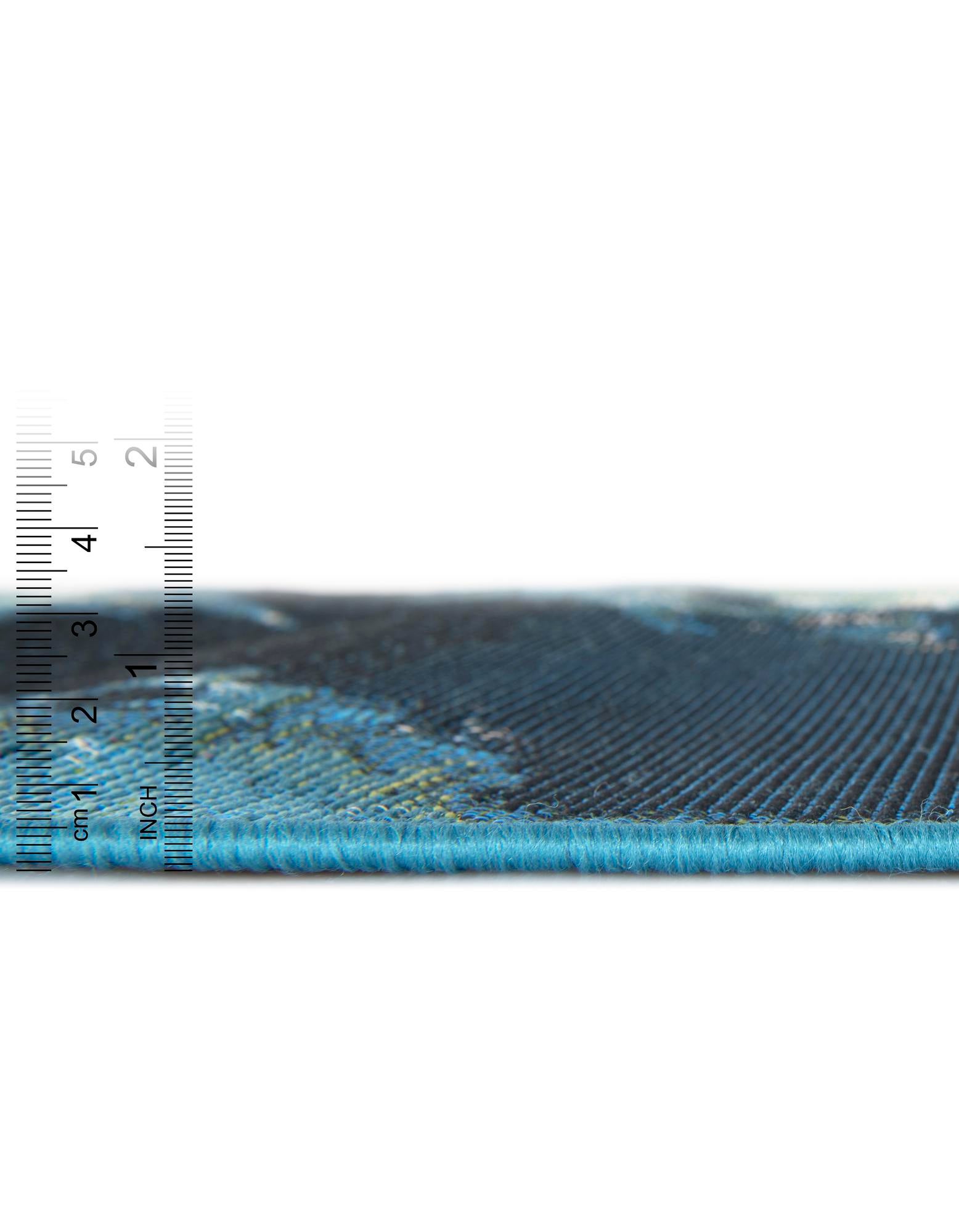 2' x 6' 1 Easy-Clean Modern Indoor / Outdoor Runner Rug
