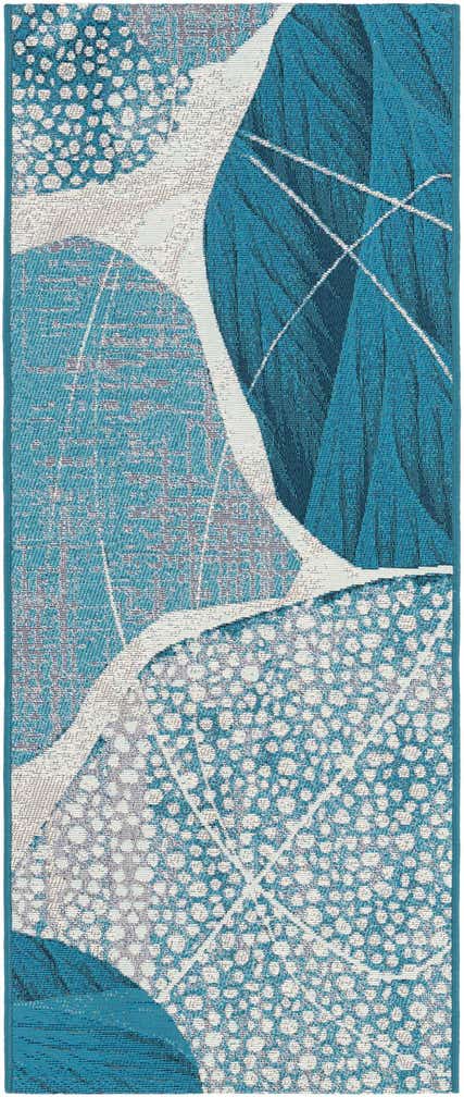 2' x 5' 1 Easy-Clean Modern Indoor / Outdoor Runner Rug