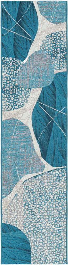 2' x 8' Easy-Clean Modern Indoor / Outdoor Runner Rug