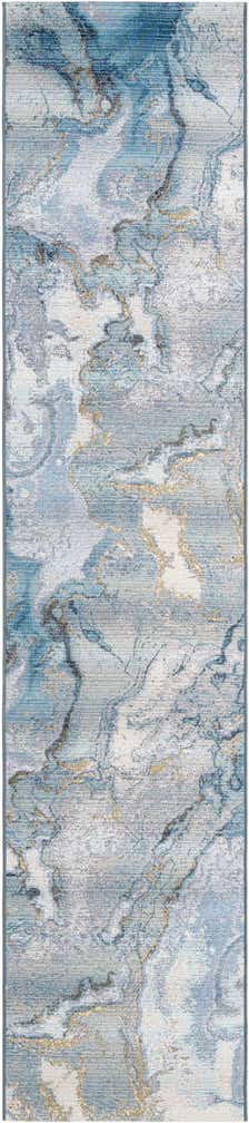 2' 7 x 12' Easy-Clean Modern Indoor / Outdoor Runner Rug