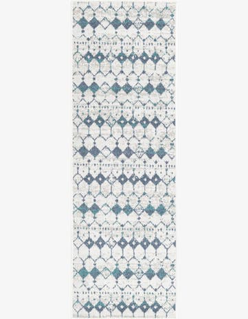 2' x 6' Easy-Clean Trellis Indoor / Outdoor Runner Rug