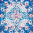 Rug Ivory and Blue Swatch link