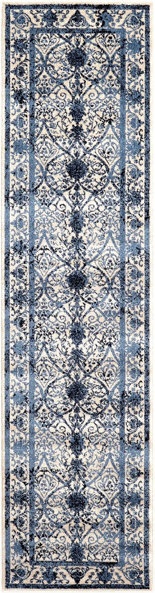 Rug Ivory and Blue Swatch link