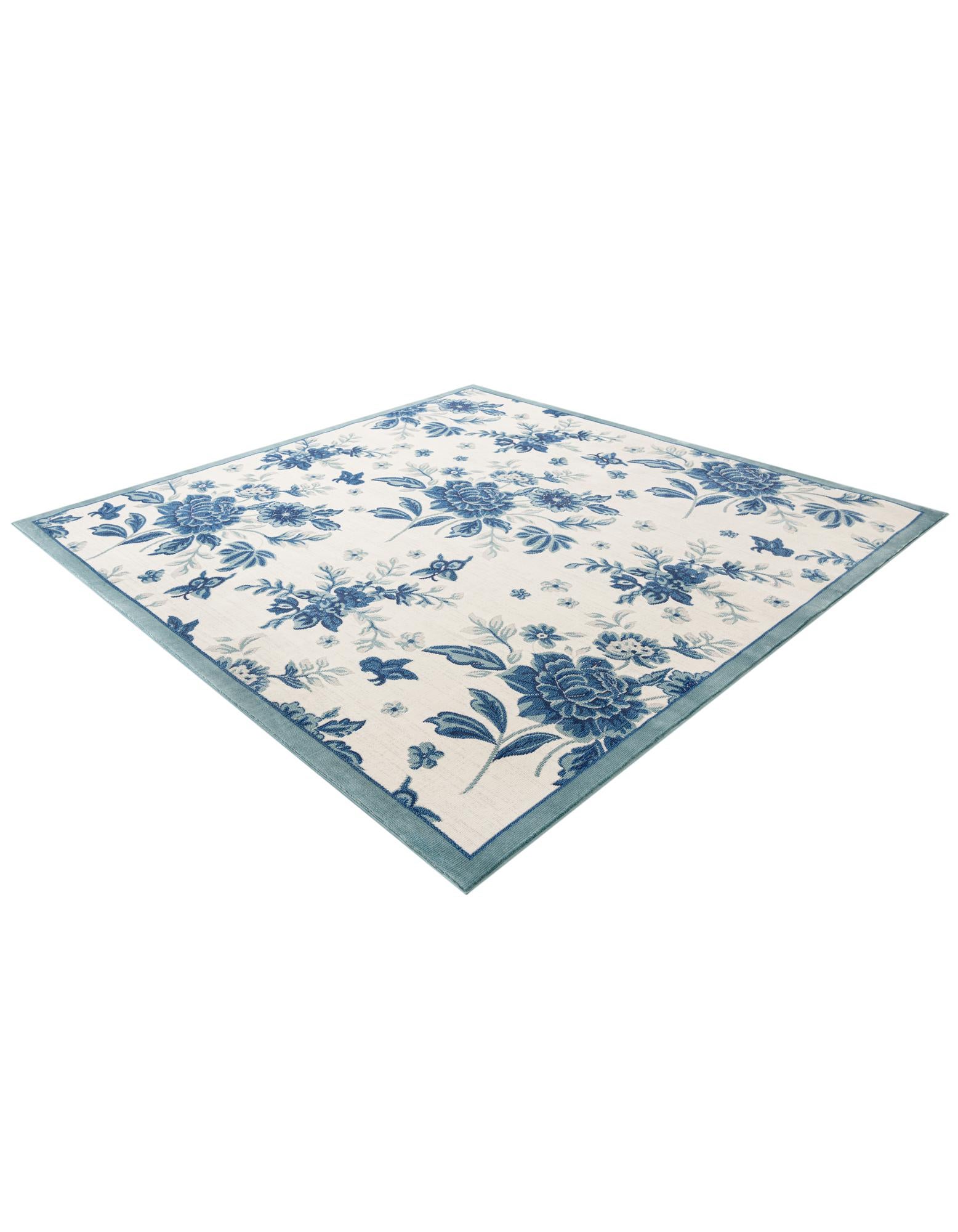 8' x 8' Blossom Square Rug