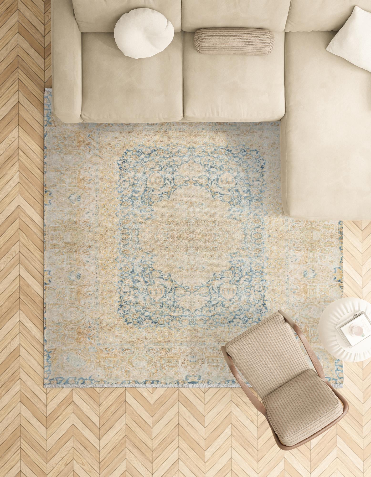 5' 1 x 5' 1 Boutique Square Rug