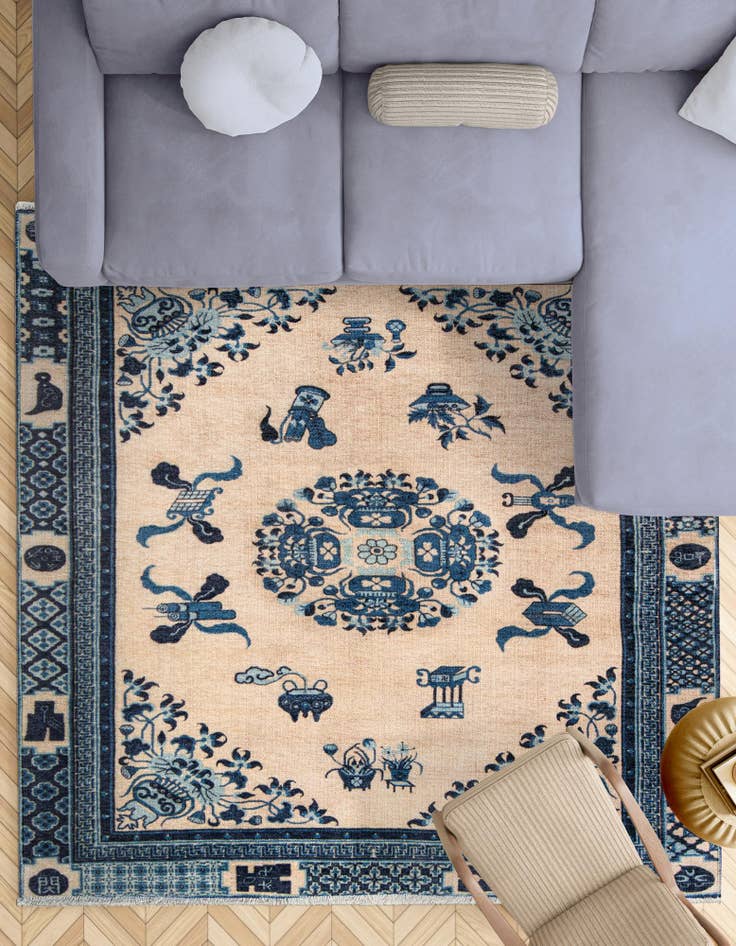 Detail image of 5' 1 x 5' 1 Boutique Square Rug