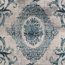 Rug Ivory and Blue Swatch link