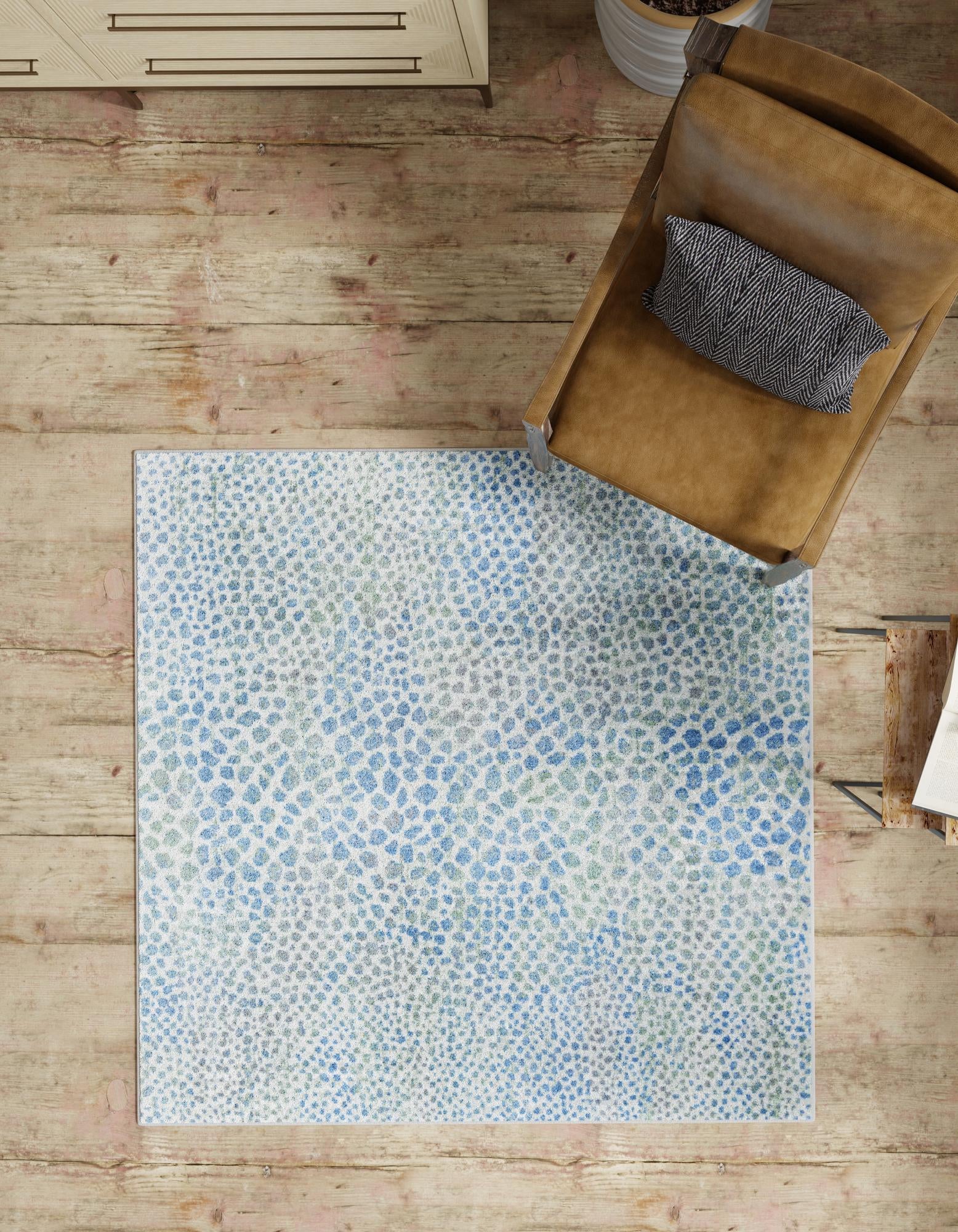5' 3 x 5' 3 Kamala Washable Square Rug