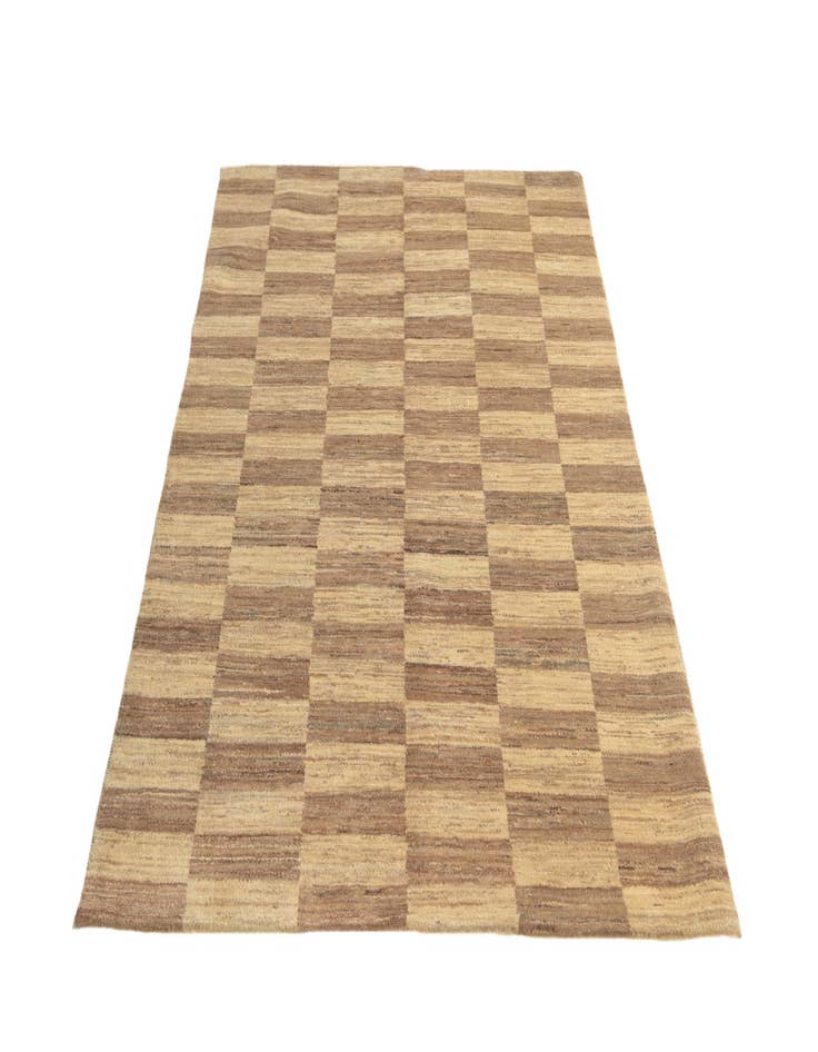 Detail image of 4' 7 x 7'  Hand Knotted Kashkuli Gabbeh Oriental Wool Rug